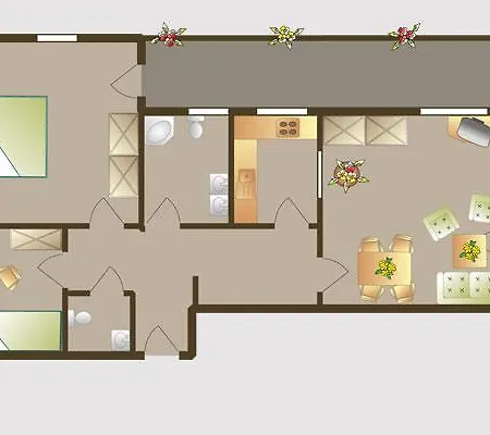 Appartement Am Oberoeschle *